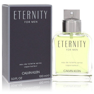 Eternity by Calvin Klein Eau De Toilette Spray 3.4 oz (Men) V728-413073 Eternity by Calvin Klein Eau De Toilette Spray 3.4 oz (Men) V728-413073