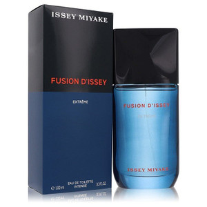 Fusion D'issey Extreme by Issey Miyake Eau De Toilette Intense Spray 3.3 oz (Men) V728-562300 Fusion D'issey Extreme by Issey Miyake Eau De Toilette Intense Spray 3.3 oz (Men) V728-562300