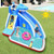 Inflatable Shark Bounce House with Water Slide and Climbing Wall without Blower B593-OP70399