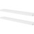 vidaXL Wall Shelves 4 pcs White 39.4" A949-275999