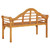  Garden Bench Brown Solid Acacia Wood Medium Ergonomic A949-318550