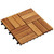  10 pcs Acacia Decking Tiles 11.8"x11.8" A949-41585