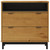  Drawer Cabinet Oak Solid pine wood, plastic Medium Drawer Cabinet A949-357815