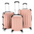 3-in-1 Portable ABS Trolley Case 20" / 24" / 28" Rose Gold T575-S0671368830