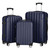 3-in-1 Multifunctional Large Capacity Traveling Storage Suitcase Luggage Set Navy Blue T575-S0671381010