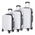 3-in-1 Multifunctional Large Capacity Traveling Storage Suitcase White T575-S0671367540