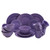 Elama Lilac Fields 16-Piece Dinnerware Set D970-ELM-LILAC-FIELDS