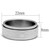 TK2942 - High polished (no plating) Stainless Steel Ring with No Stone A874-TK2942
