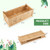 Folding Wooden Raised Garden Bed with Removable Bottom for Herbs Fruits Flowers B593-GT3961