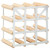 Wine Rack for 12 Bottles Solid Pinewood A949-282468