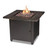 30-inch Outdoor Bronze LP Propane Gas Fire Pit with Lava Rocks and Cover Q280-BFSFPER199583641