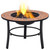  Mosaic Fire Pit Terracotta 26.8" Ceramic A949-46719
