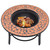  Mosaic Fire Pit Terracotta 26.8" Ceramic A949-46719