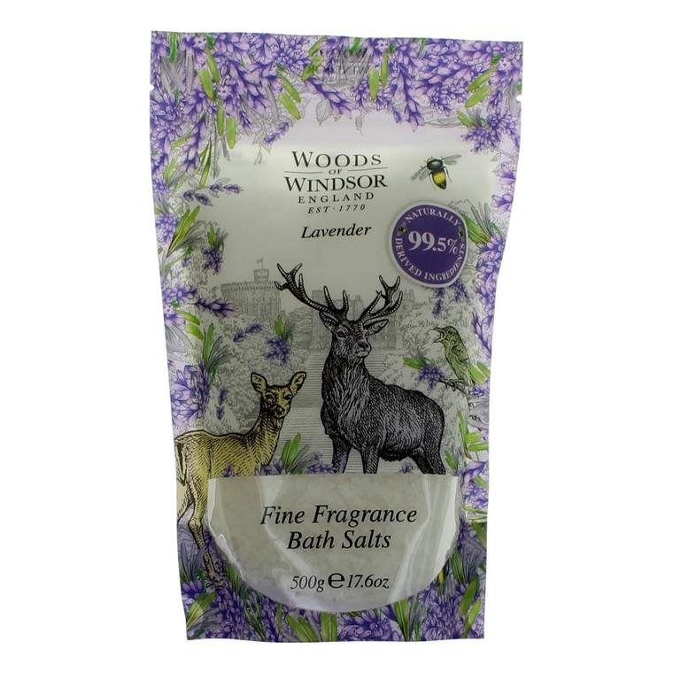 Woods Of Windsor Lavender by Woods Of Windsor, 17.6 oz Bath Salts for Women R654-awwowlv16bs