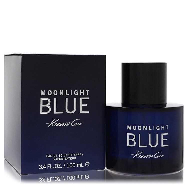Kenneth Cole Moonlight Blue by Kenneth Cole Eau De Toilette Spray 3.4 oz (Men) V728-567235