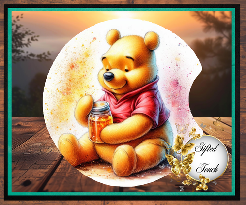 Winnie the Pooh Car Coasters