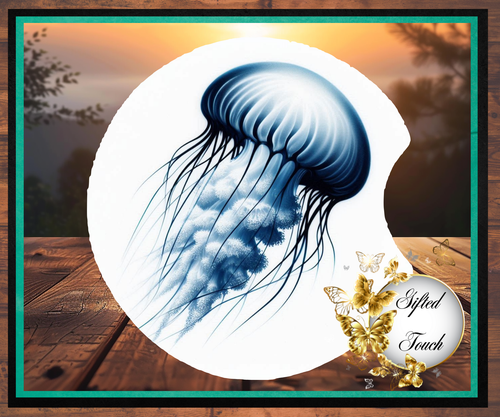 Jellyfish Car Coasters
