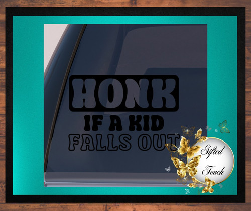 "Honk" Car Decal