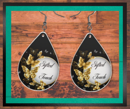 Custom Teardrop Earrings