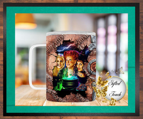 Three Witches Steel Mug