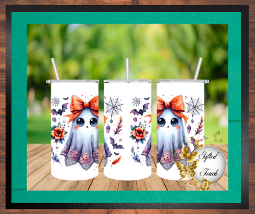 Girl Ghost 12 Oz Tumbler