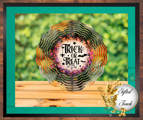 Trick Or Treat Wind Spinner