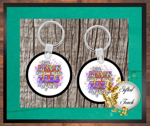 "My Brain" Key Chain