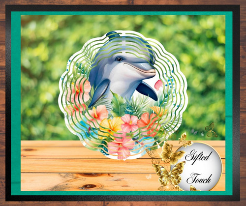 Dolphin Wind Spinner