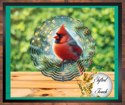 Cardinal Wind Spinner