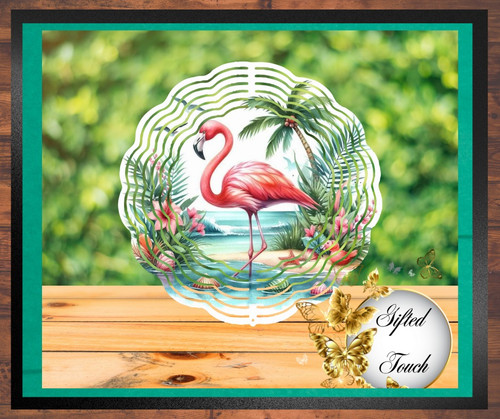 Flamingo Wind Spinner
