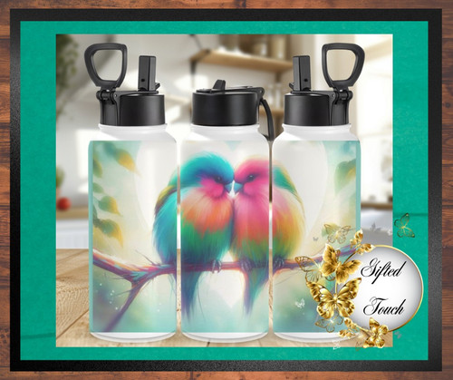 Love Bird Water Bottle