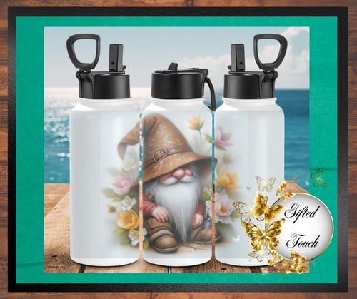 Earth Gnome Water Bottle