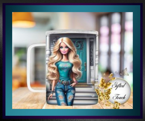 Barbie Steel Mug