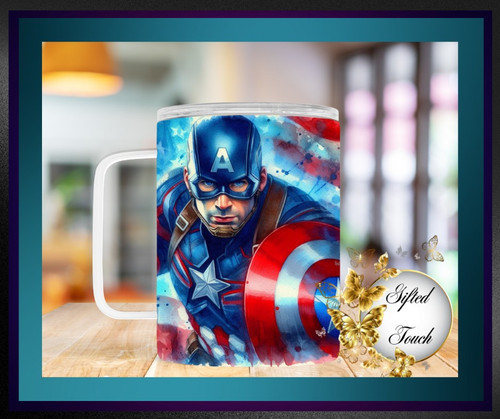 Captain America Steel Mug