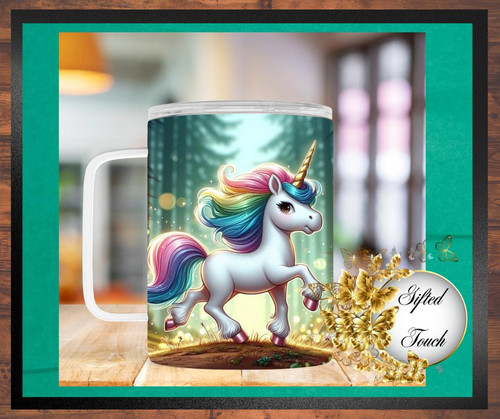 Unicorn Steel Mug