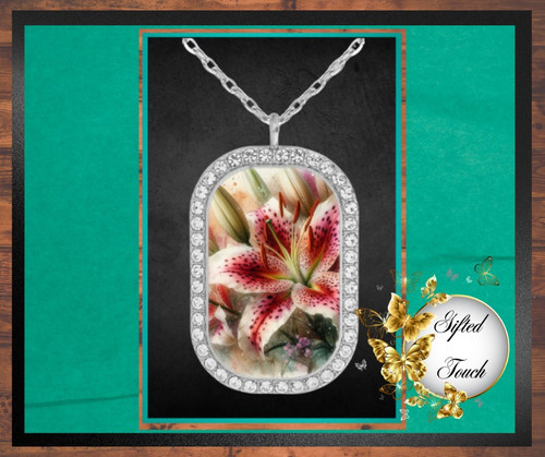 Lily Rhinestone Necklace