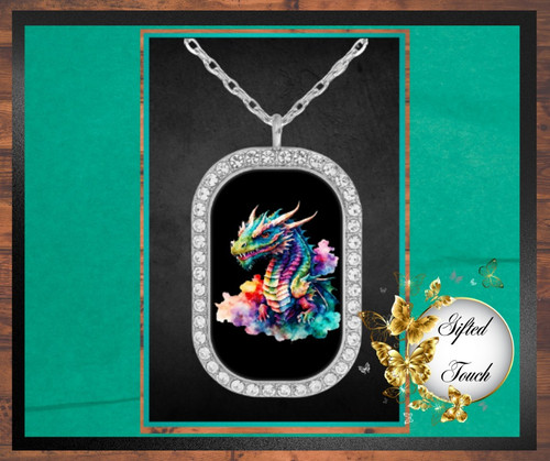 Dragon Rhinestone Necklace