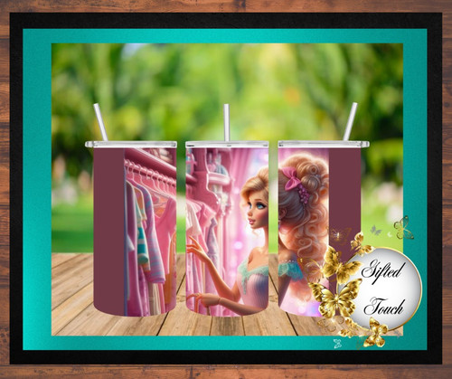 Barbie 12 Oz Tumbler