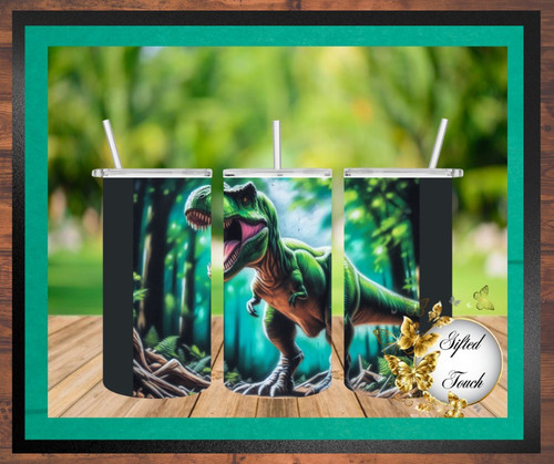 Dinosaur 12 Oz Tumbler