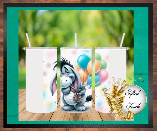 Birthday Eeyore 12 Oz Tumbler