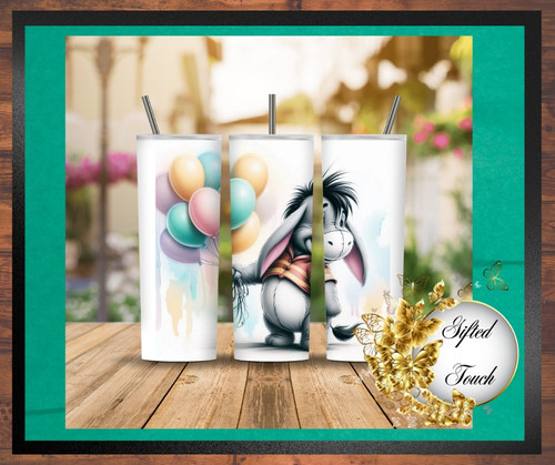 Birthday Eeyore Tumbler
