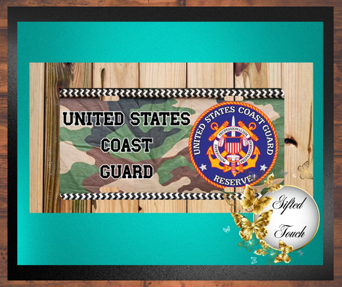 Military License Plate