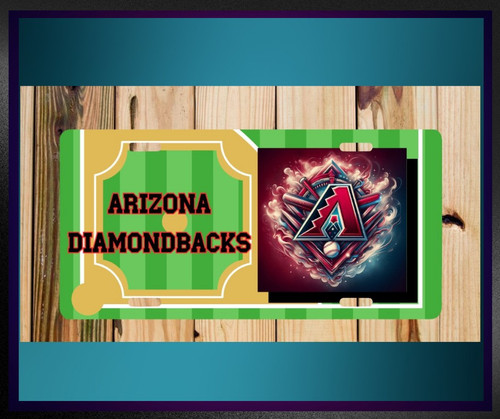 Baseball Team License Plates