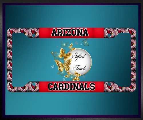 Football Team License Plate Frames