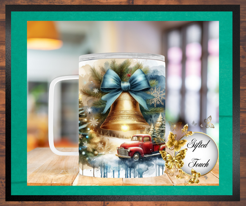 Christmas Bell Steel Mug