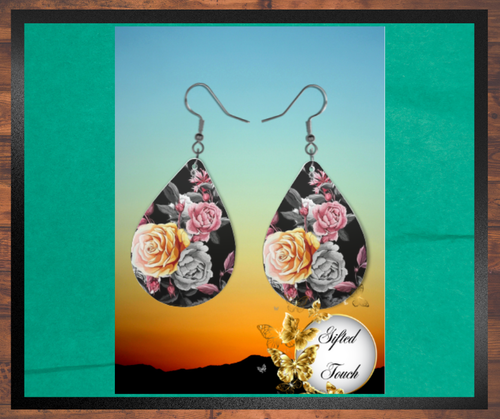 Rose Earrings