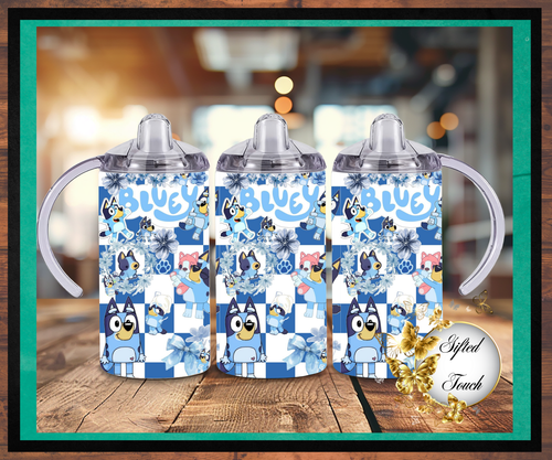 Blue Bluey Sippy Cup