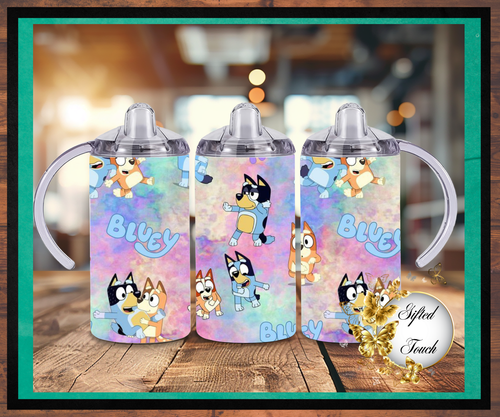 Pink Bluey Sippy Cup