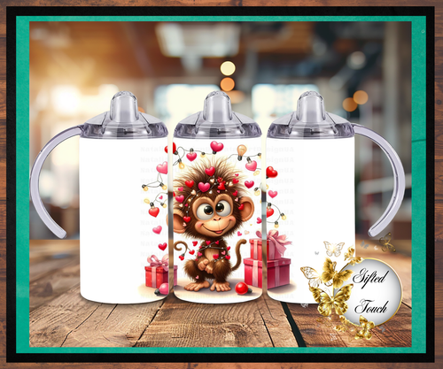 Monkey Love Sippy Cup