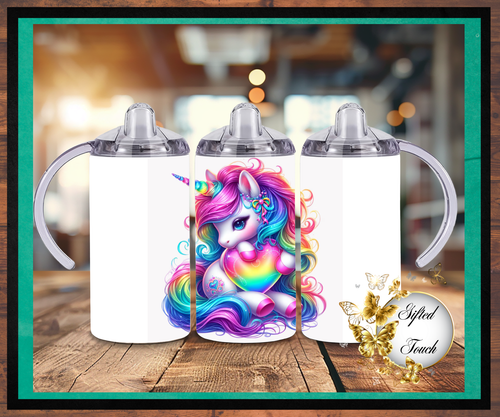 Rainbow Unicorn Sippy Cup